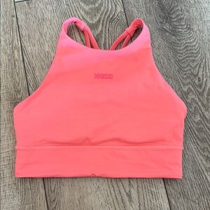 Lululemon Athletica Pink Bra Top with Racerback Design